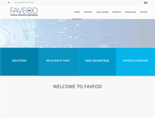 Tablet Screenshot of faveod.com